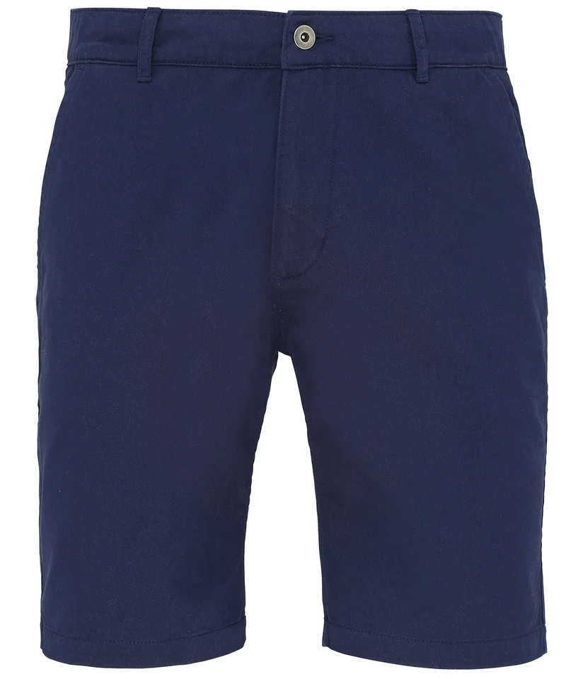 Navy - Men's chino shorts