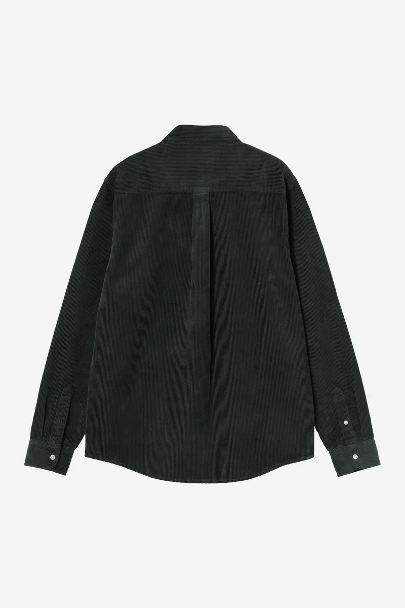 Carhartt Wip MADISON CORD L/S SHIRT Raven