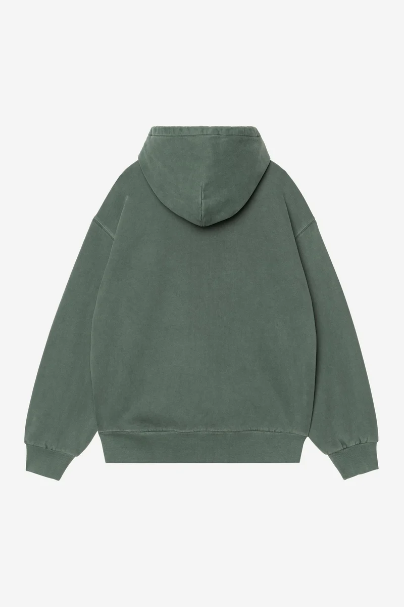 Carhartt Wip HOODED VISTA SWEAT Dark Scarab garment dyed