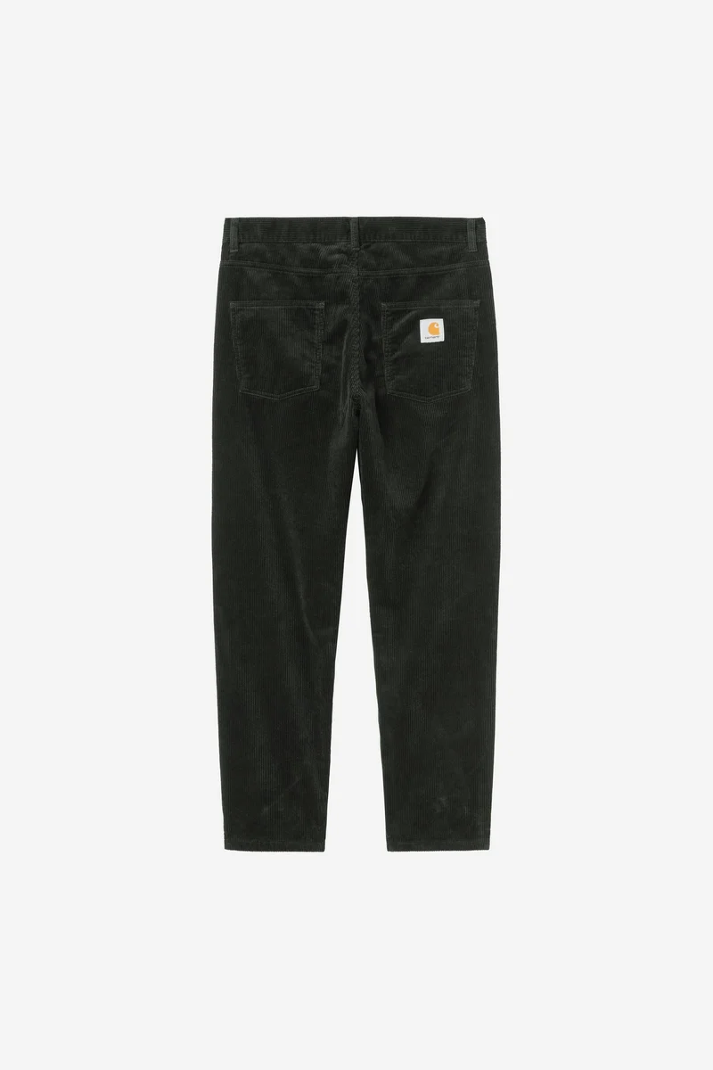 Carhartt Wip NEWEL CORDUROY PANT Raven rinsed