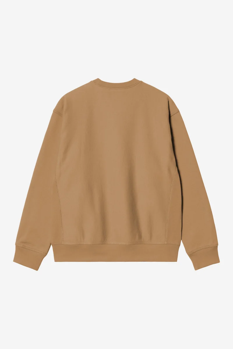 Carhartt Wip AMERICAN SCRIPT SWEAT WIP Dusty H