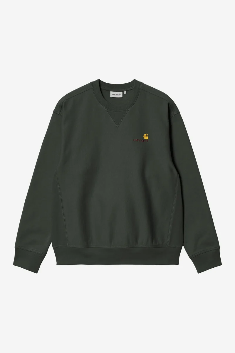 Carhartt Wip AMERICAN SCRIPT SWEAT Raven