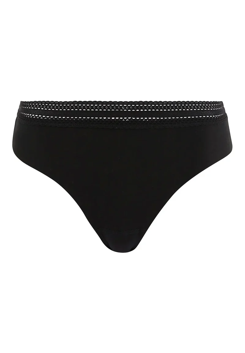 Lot de 2 slips Invisible Coton Noir