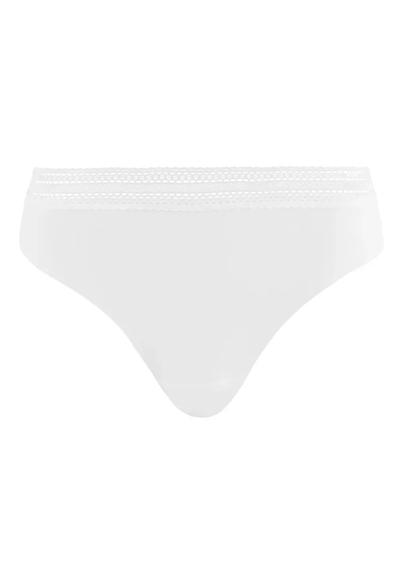 Lot de 2 slips Invisible Coton Blanc