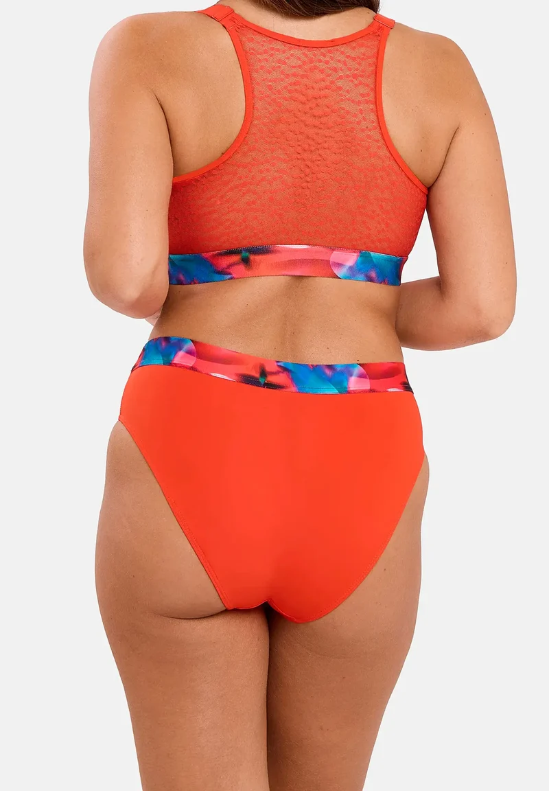 Slip Kalidiatou N. Rouge & Imprimé