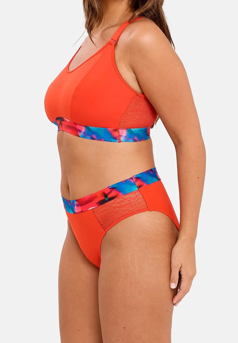 Slip Kalidiatou N. Rouge & Imprimé