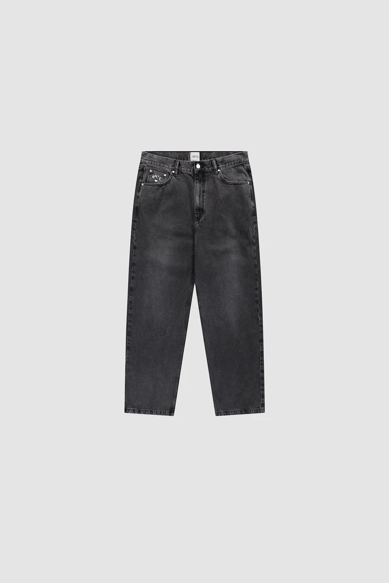 Arte Antwerp COR UNIFORM DENIM PANT Black