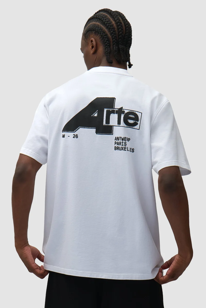 Arte Antwerp BIG A S/S TEE White