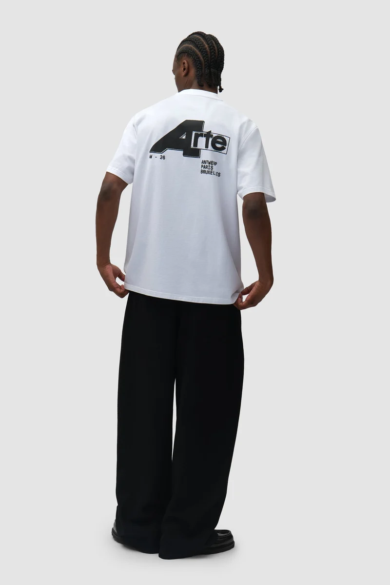 Arte Antwerp BIG A S/S TEE White