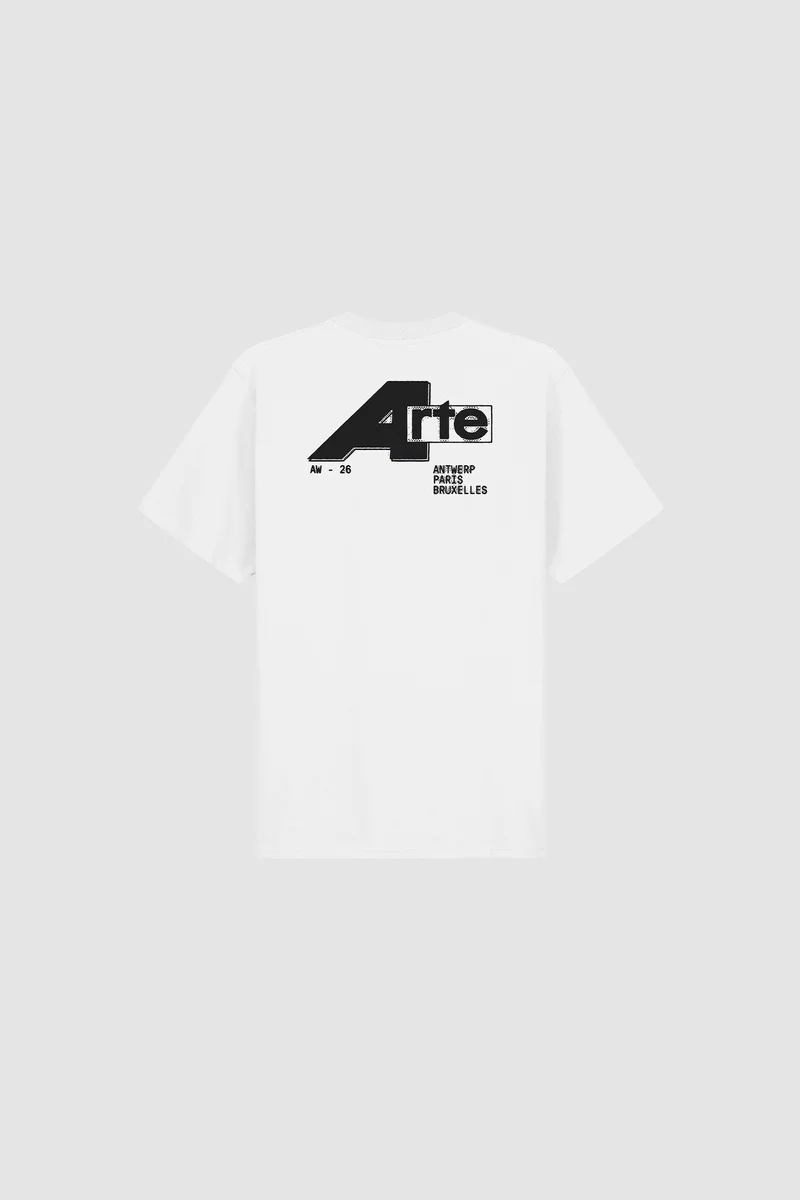 Arte Antwerp BIG A S/S TEE White