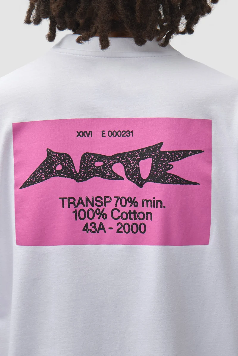 Arte Antwerp COMPOSITION S/S TEE White