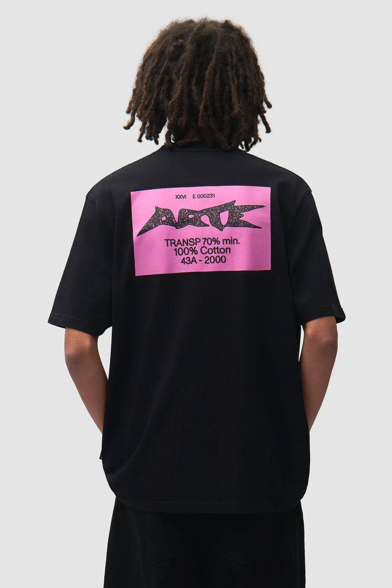 Arte Antwerp COMPOSITION S/S TEE Black