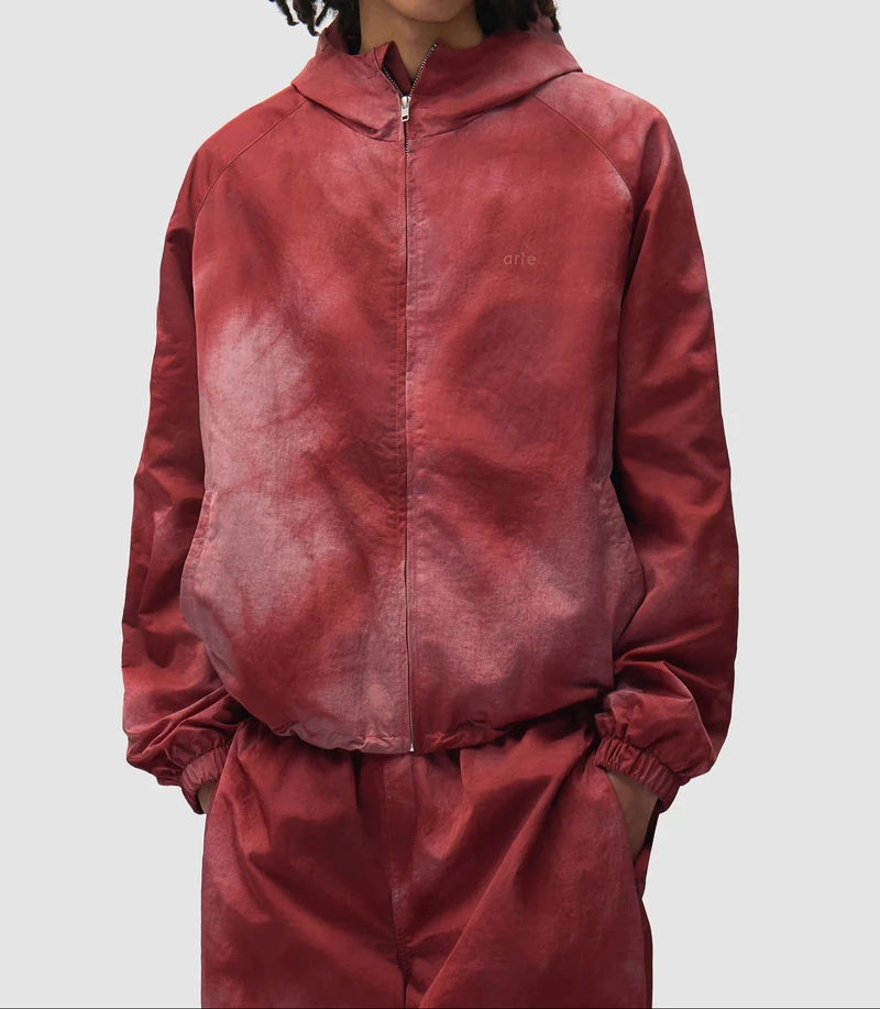 Arte Antwerp SUNFADE AERO TRACK JACKET Red