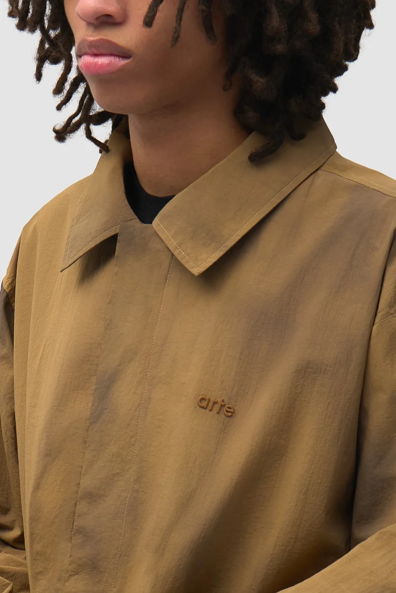 Arte Antwerp SUNFADE RAIN COAT Brown