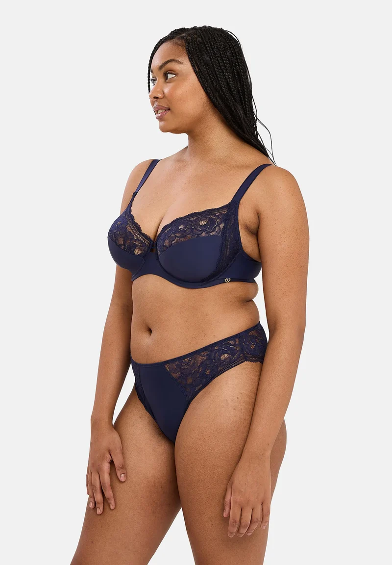 Slip Lily Bleu Marine