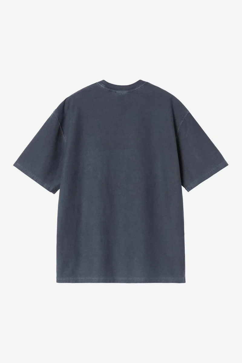 Carhartt Wip LOOSE POCKET S/S TEE Dark Navy garment dyed