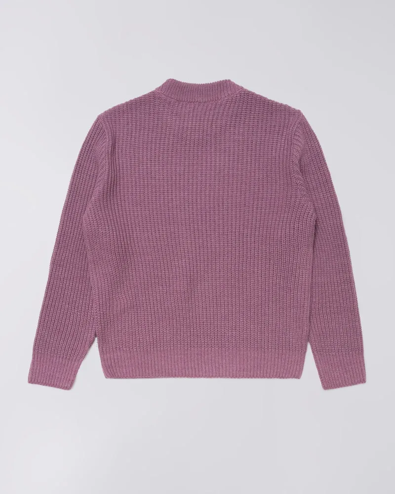 Edwin NIX SWEATER Grape Nectar