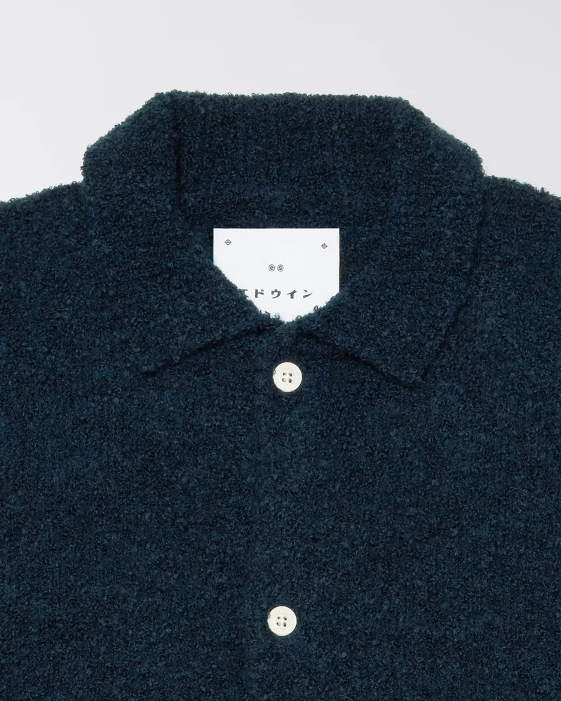 Edwin GEMINI CARDIGAN Navy