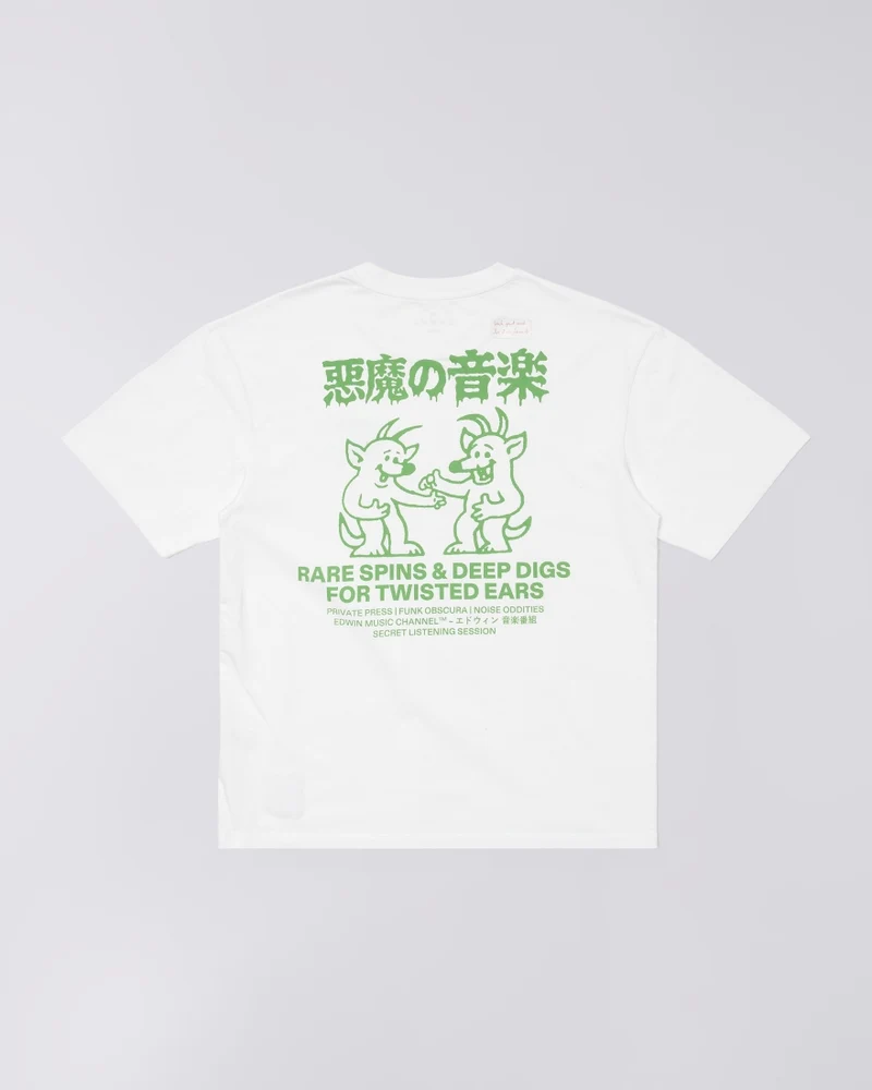 Edwin RARE SPINS S/S TEE White