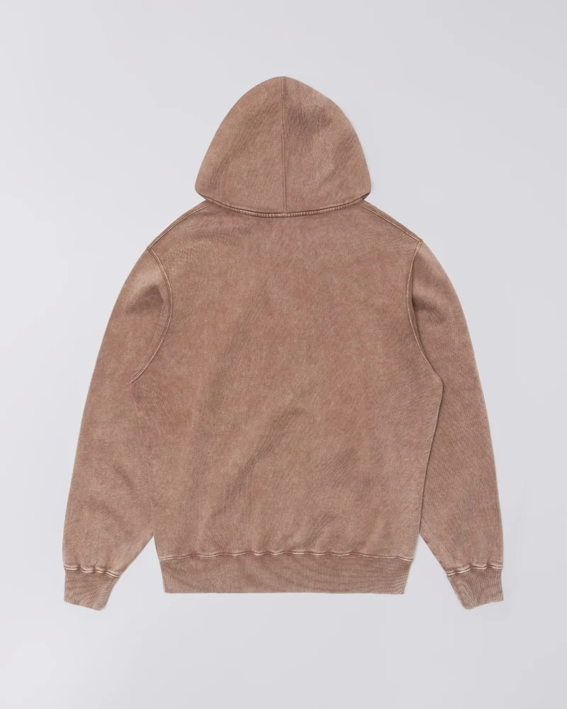 Edwin AXIOM HOODIE SWEAT Brown Marble Fade Out