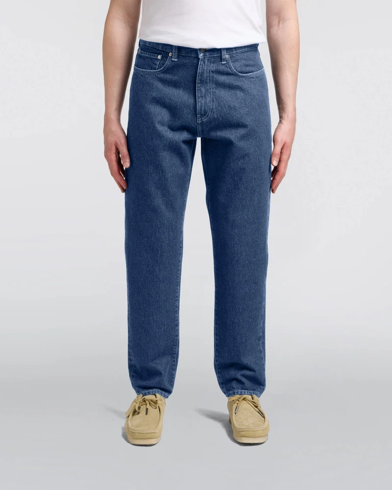 Edwin COSMOS PANT Blue Mid Marble Wash