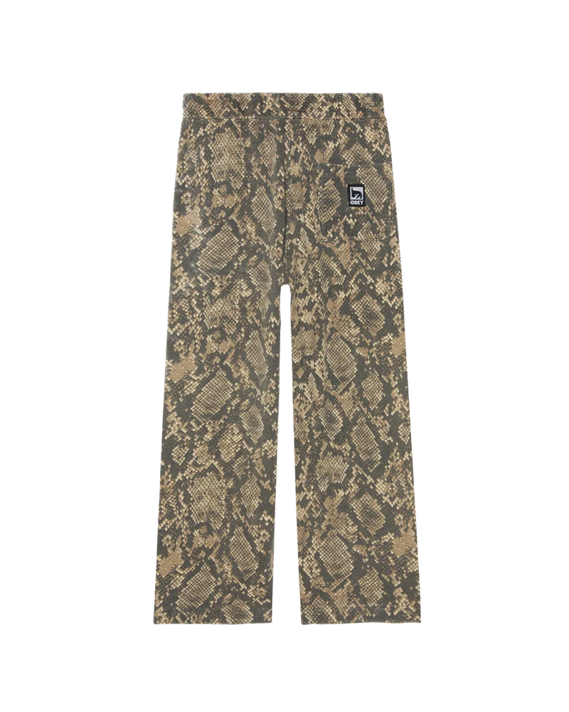 OBEY POST SWEATPANT DUSTY VINTAGE RATTLESNAKE