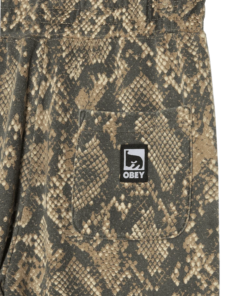 OBEY POST SWEATPANT DUSTY VINTAGE RATTLESNAKE