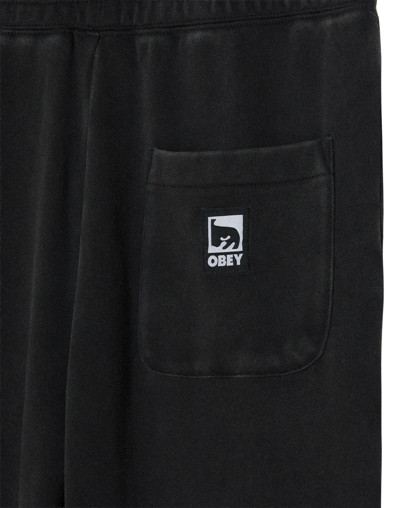 OBEY POST SWEATPANT DUSTY BLACK LIMO