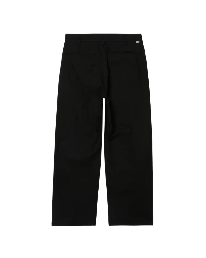 OBEY DEAN PLEATED PANT BLACK