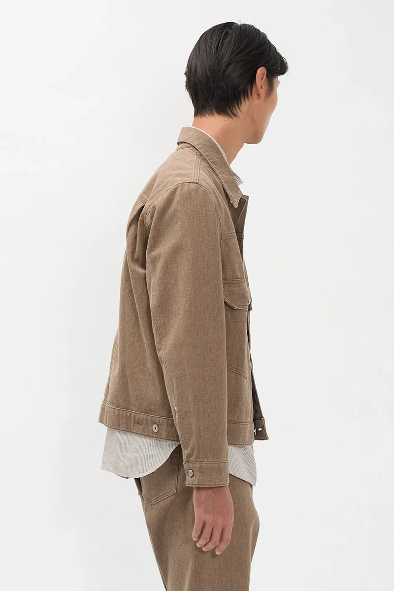 Norse Projects - Storadal jacket twill - Walnut