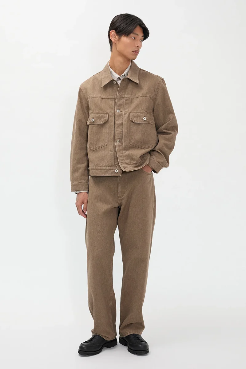 Norse Projects - Korshavn pant 5 pocket - Walnut