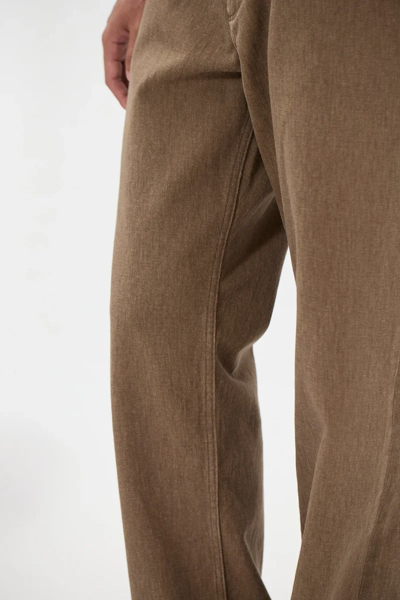 Norse Projects - Korshavn pant 5 pocket - Walnut
