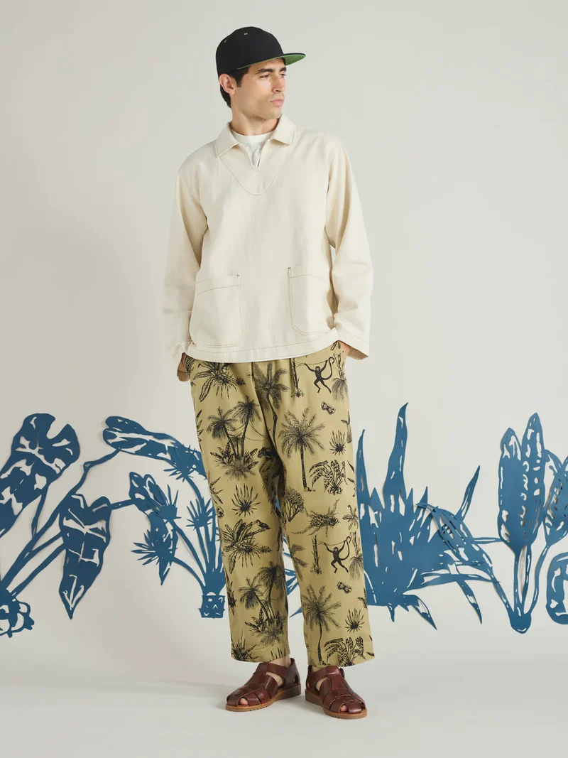 Universal works - Smock overshirt - Ecru