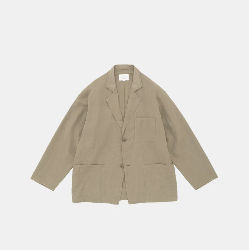 Still by hand - Airy 2B jacket - Khaki beige