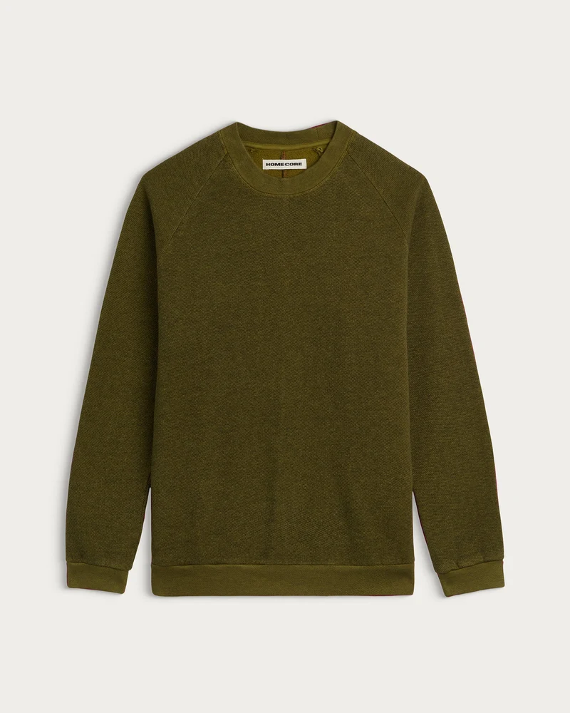 Homecore - Terry Sweat - Army khaki