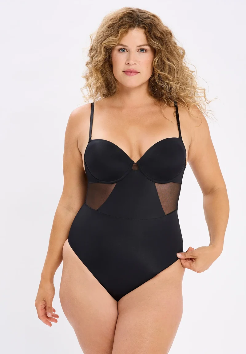 Body dos nu invisible Nude Elegance Noir
