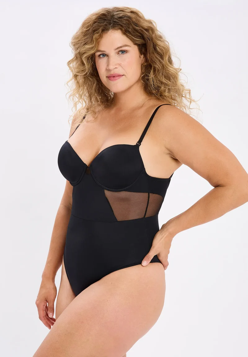 Body dos nu invisible Nude Elegance Noir