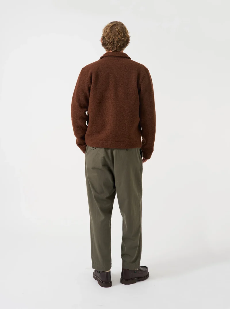 Wool Fleece Uniform Jacket - Cacao