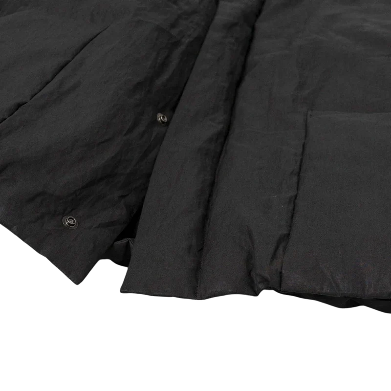 Dolman Sleeve Padded Blouson - Ink Black