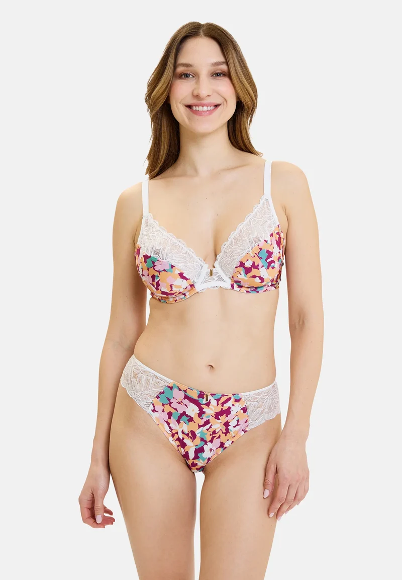 Slip Suzan Fantaisy Fleurs Fuschia