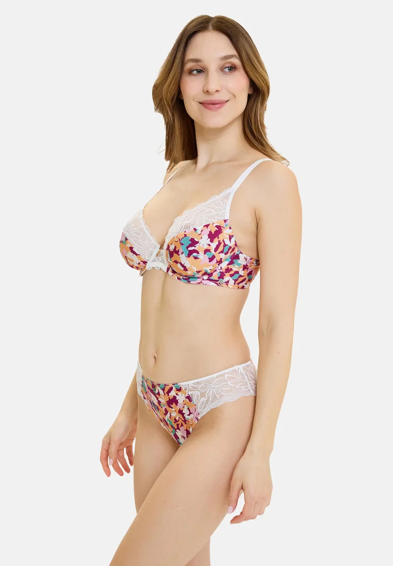 Slip Suzan Fantaisy Fleurs Fuschia