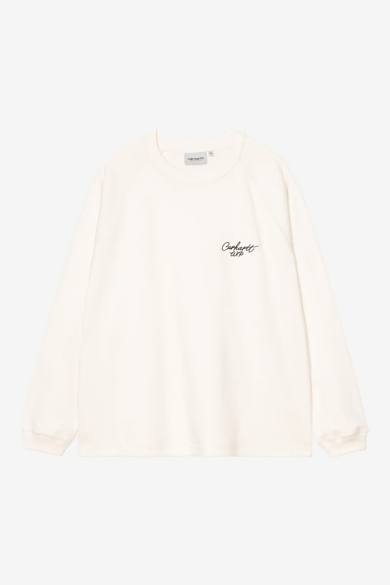 Carhartt Wip SIGNATURE RIB L/S TEE Wax / Black