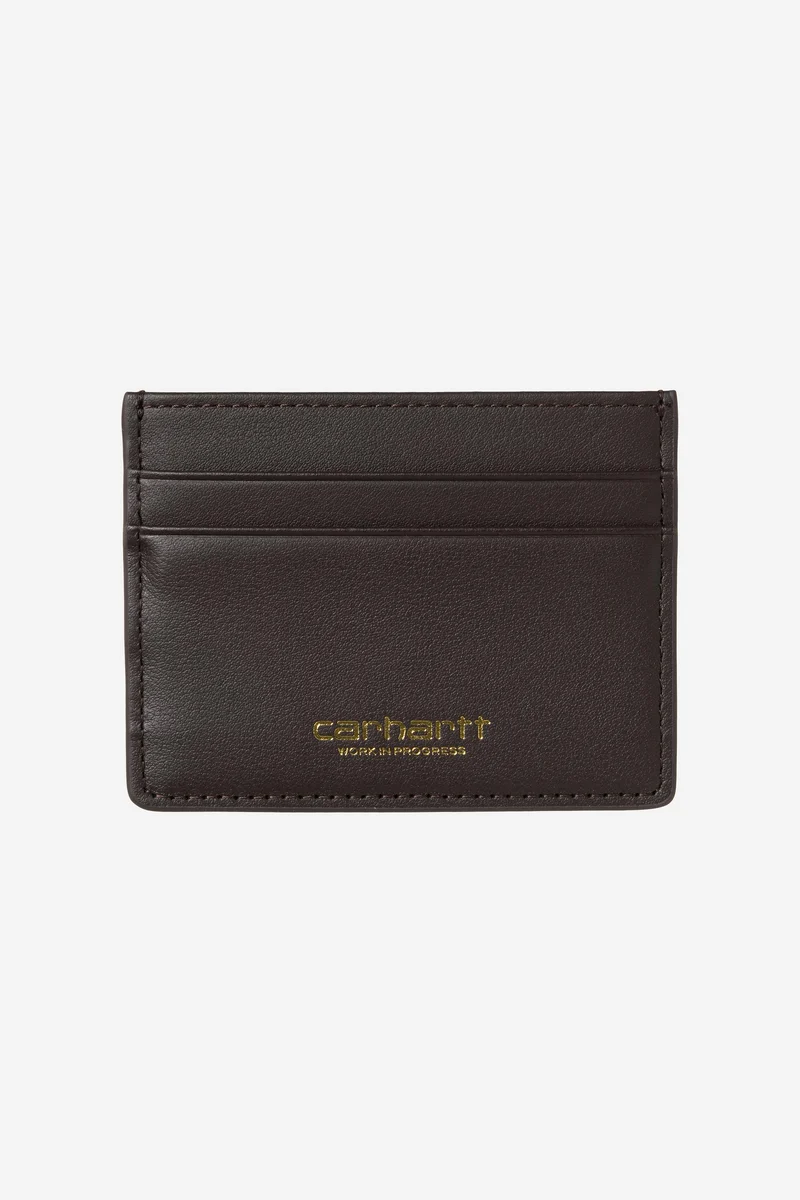 Carhartt Wip VEGAS CARDHOLDER Tobacco / Gold