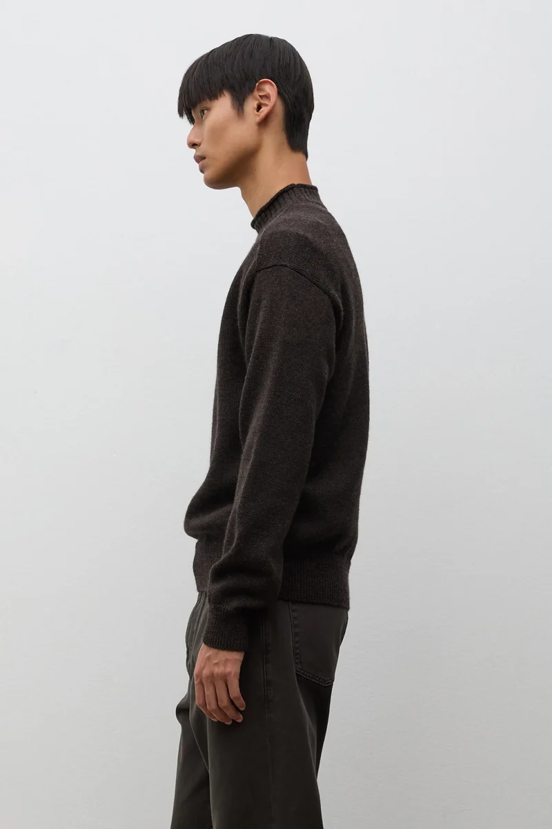 Stensmark Merino Lambswool Sweater - Black