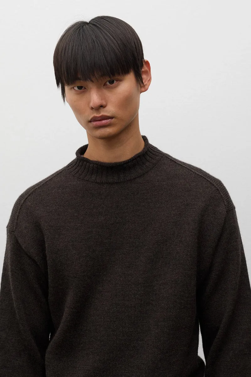 Stensmark Merino Lambswool Sweater - Black