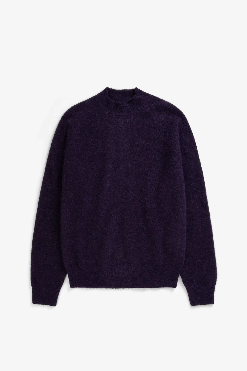 Nordrevik Baby Alpaca Sweater - Vintage Violet