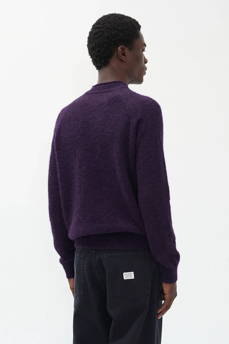 Nordrevik Baby Alpaca Sweater - Vintage Violet