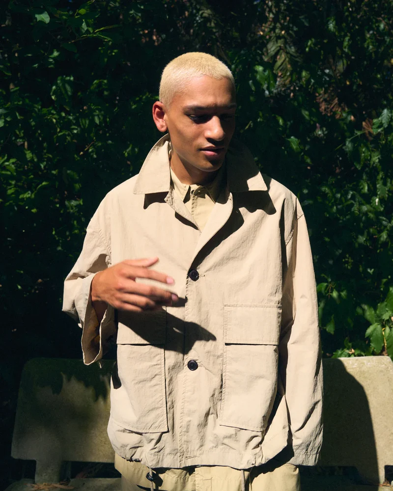 Eat dust - Cove Jacket Fuji Nylon - Beige