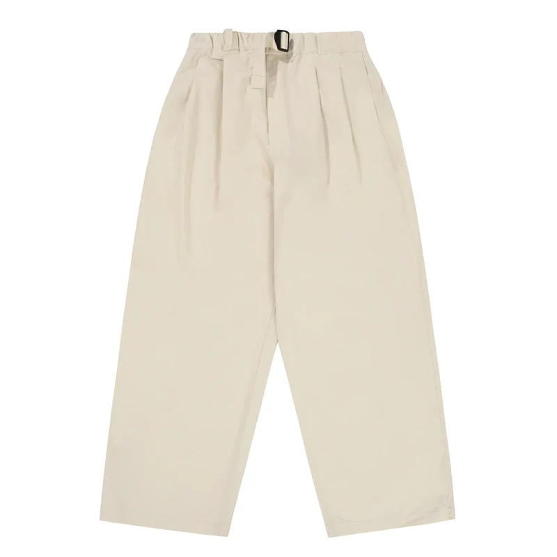 Kappy - Two Tuck Wide Pants - Cream
