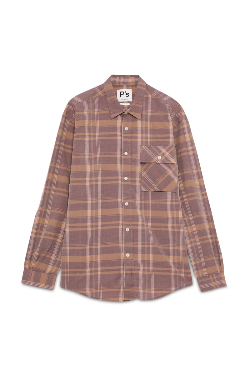 President's - Shirt Kith P'S Japanese Madras - Washed P